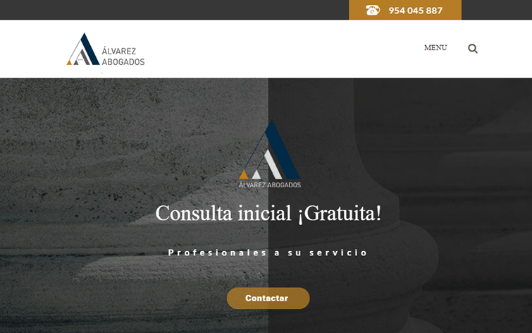 Captura de Alvarez Abogados