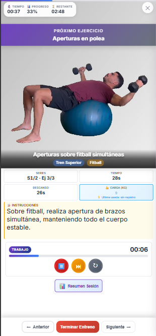 Captura de Fuerza Neta App